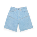 SKYLRK DENIM SHORT BLANKET WASH