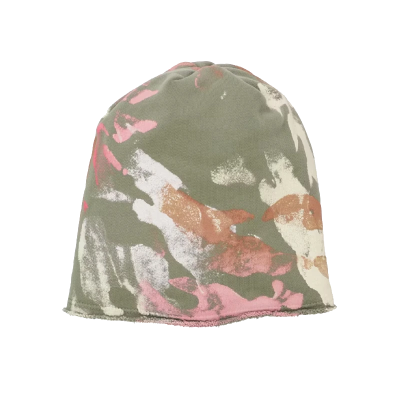 SKYLRK Fleece Beanie Cherry Camo