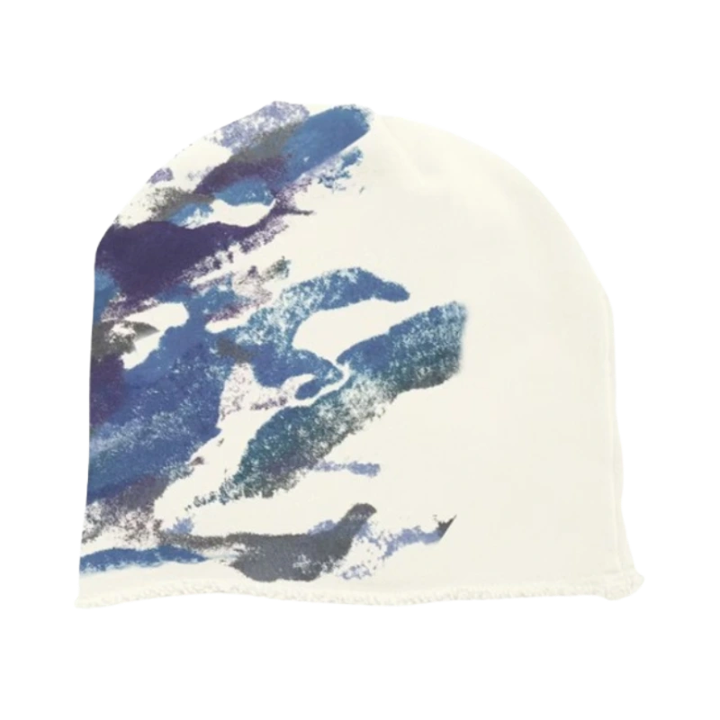 SKYLRK Fleece Beanie Wave Camo