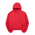 SKYLRK Knit Hoodie Jelly Red