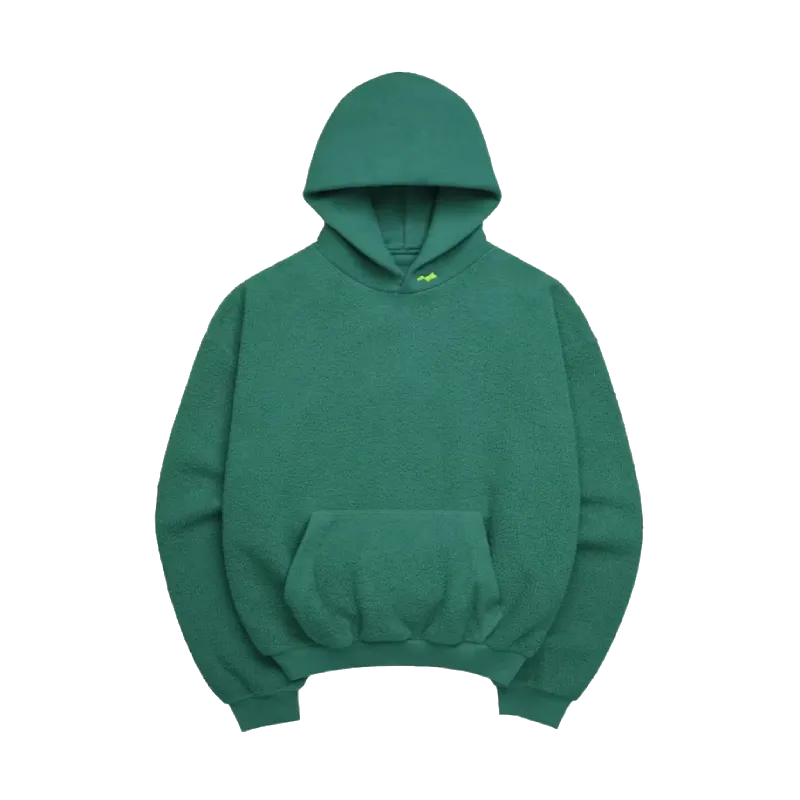 SKYLRK Reverse Hoodie Forest Green