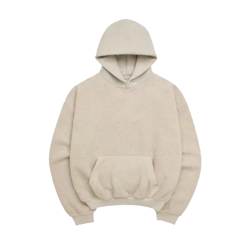 SKYLRK Reverse Hoodie Almond Brown