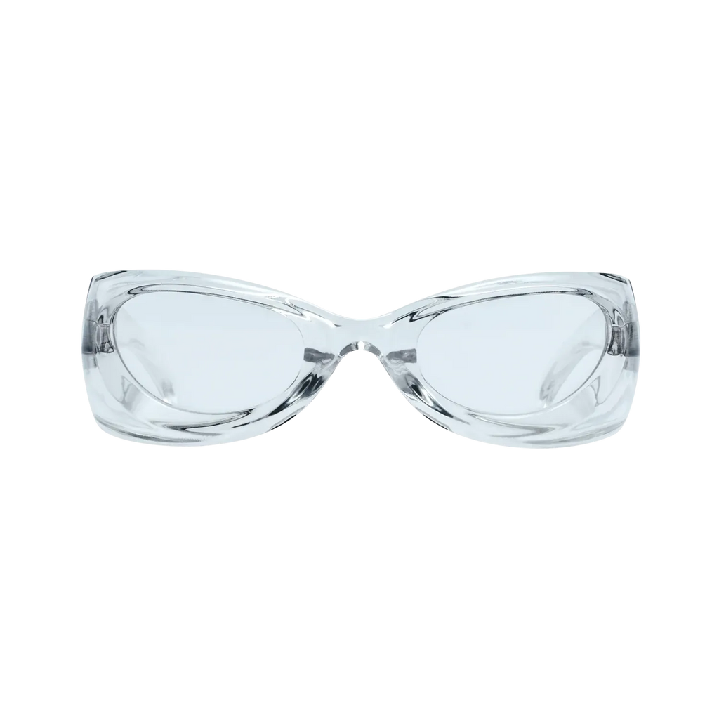 SKYLRK Upside Down Sunglasses Clear