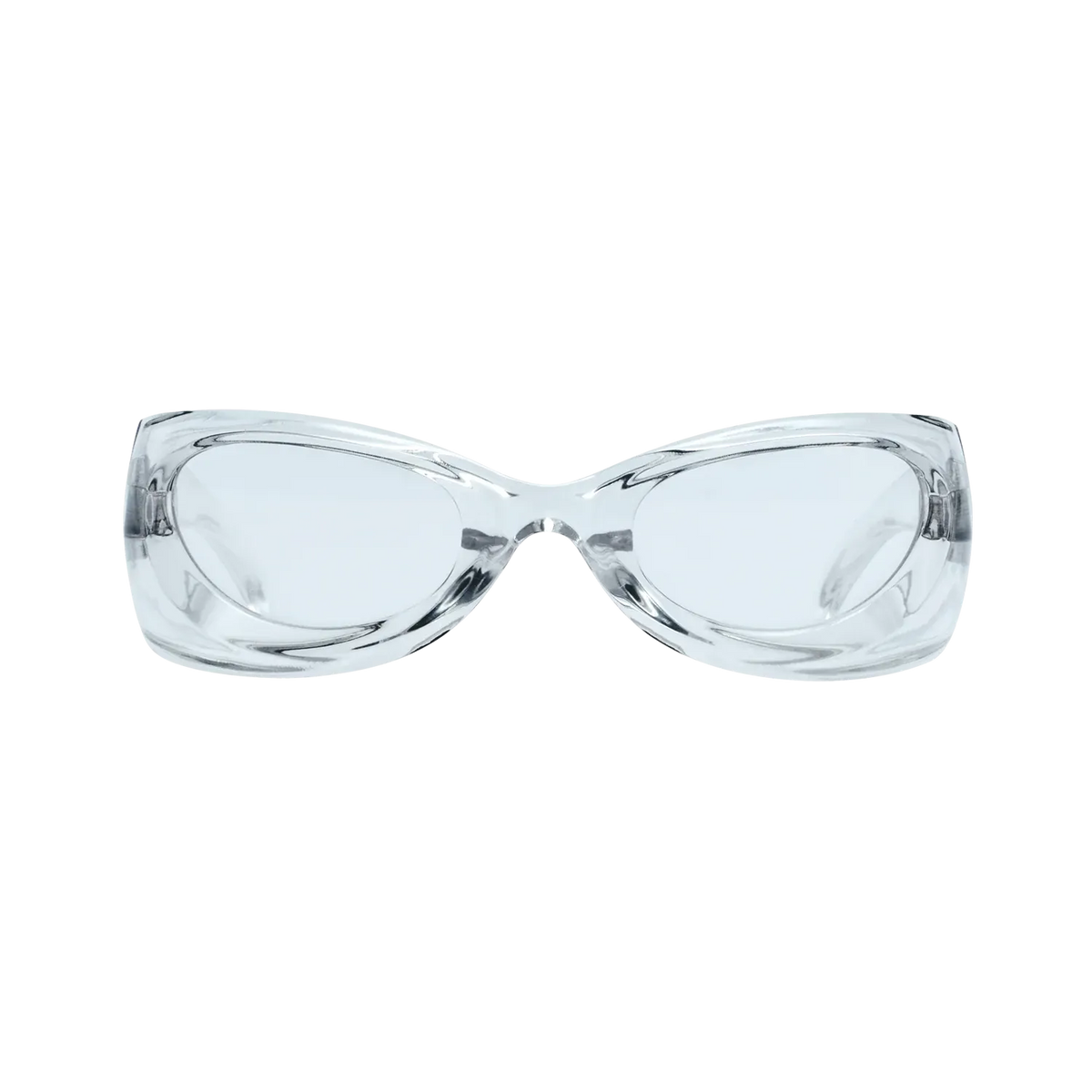 SKYLRK Upside Down Sunglasses Clear