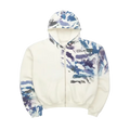 SKYLRK Zip Hoodie Wave Camo
