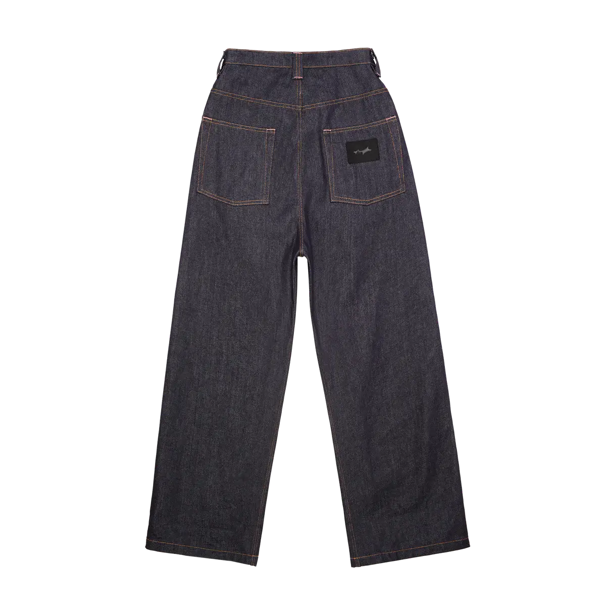SKYLRK PLEATED DENIM JEAN RAW