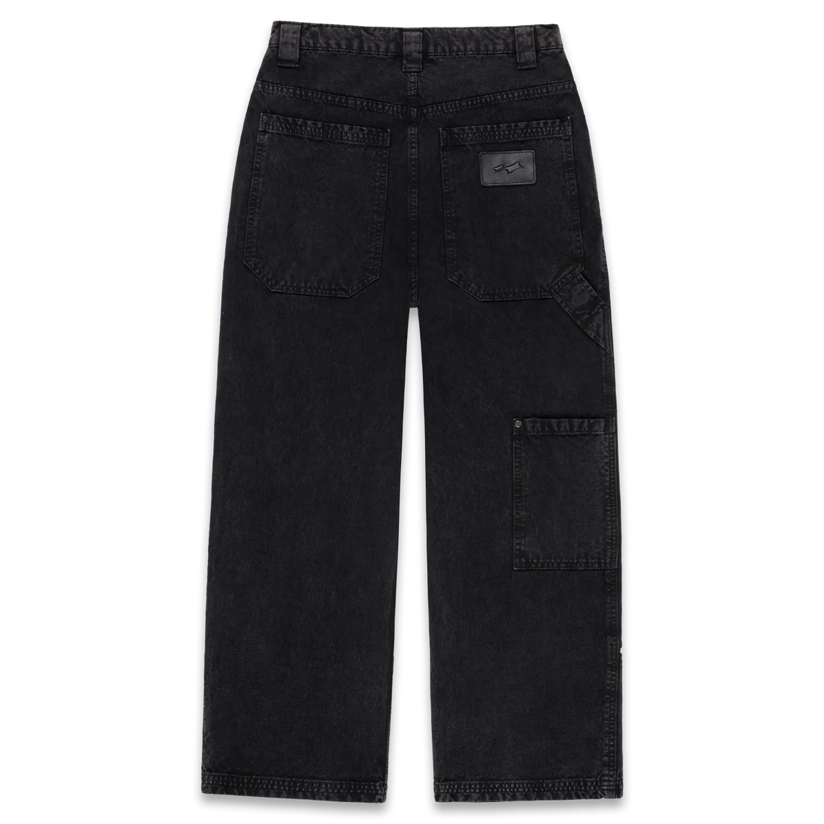 SKYLRK PAINTER PANT BLACK
