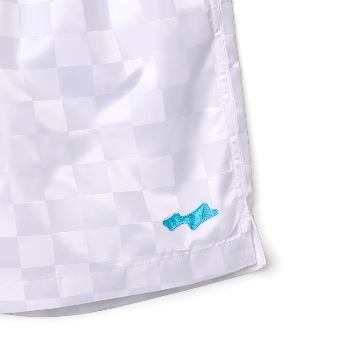 SKYLRK CHECKER SHORT MIST