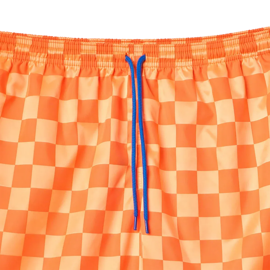 SKYLRK Checker Short Orange
