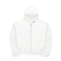 SKYLRK Full-Zip Hoodie – Optic White