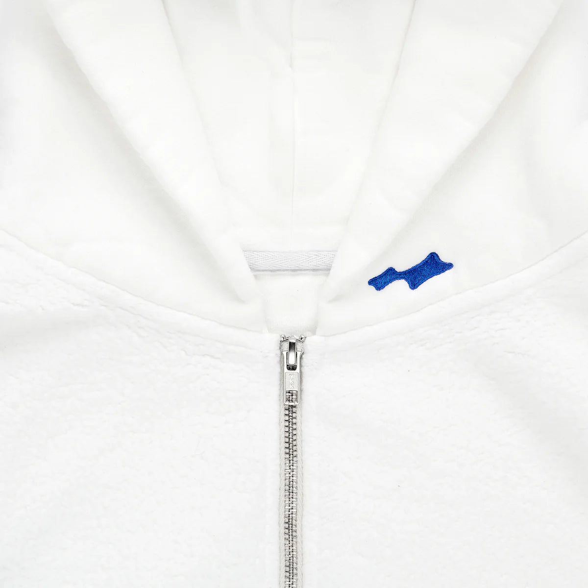 SKYLRK Full-Zip Hoodie – Optic White