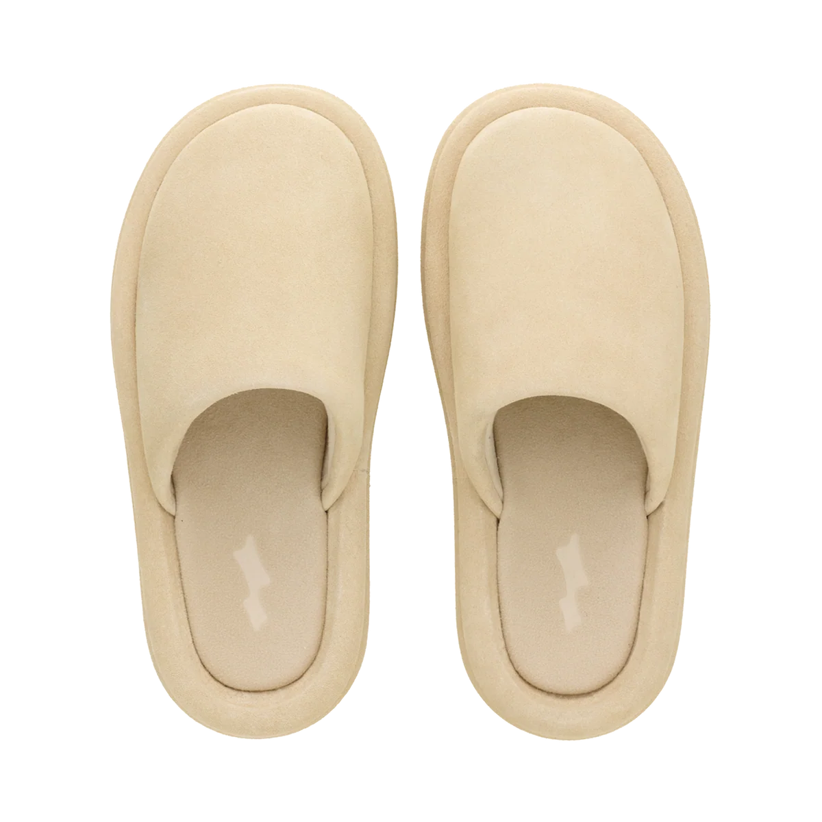 SKYLRK Rest Slipper Smooth Suede CASHEW