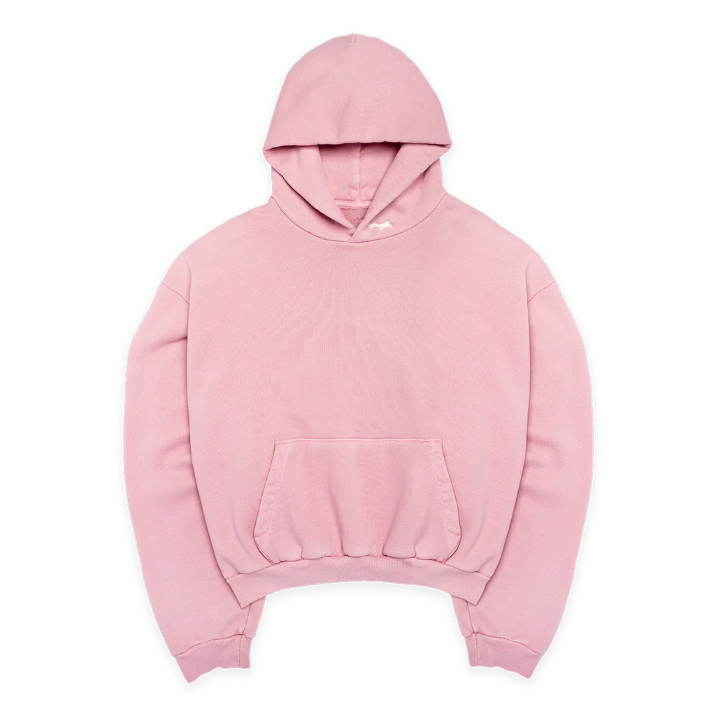 SKYLRK Oversize Pullover Pink Hoodie
